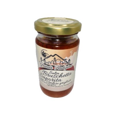 Granda Tradizioni Pikantní salsa s grilovanou zeleninou Salsa Bruschetta Saporita 180 g – Hledejceny.cz