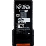 L'Oréal Paris Men Expert Pure Carbon 5in1 sprchový gel na tělo, vlasy, obličej a vousy 300 ml pro muže