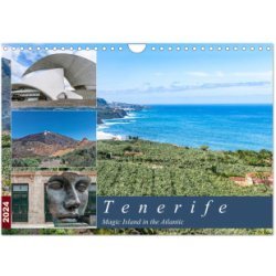 Tenerife Magic Island in the Atlantic Wall DIN A4 landscape CALVENDO 12 Month Wall 2024