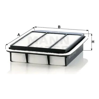 MANN FILTER Vzduchový filtr C 26 023 – Hledejceny.cz