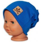 Baby Nellys Dětská funkční čepice s dvojitým lemem tmavě modrá – Zboží Mobilmania