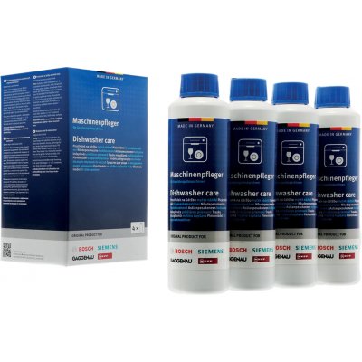 Bosch 00311997 čistící prostředek pro myčky 4 x 250 ml – Hledejceny.cz