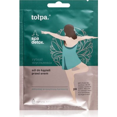 Tołpa Spa Detox zklidňující sůl do koupele 60 g