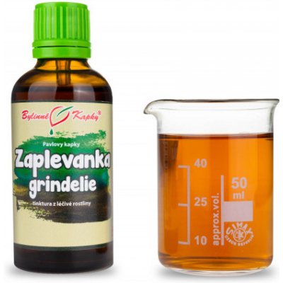 Bylinné kapky Pavlovy bylinné kapky Zaplevanka grindelie tinktura 50 ml – Hledejceny.cz