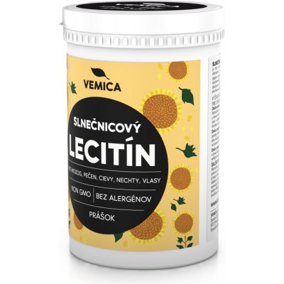 Vemic Slunečnicový lecitin prášek 150 g – Hledejceny.cz