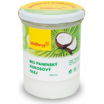 Wolfberry Kokosový panenský olej BIO RAW 400 ml