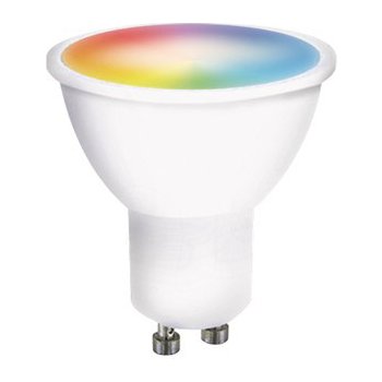 Solight Chytrá WiFi žárovka LED GU10 5W RGB