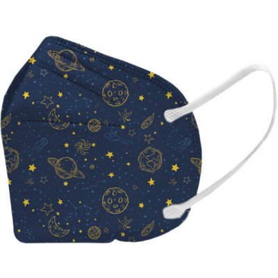 Nanolion Mask ultratenký nanorespirátor supreme protection FFP2 Vesmír 5 ks – Zboží Dáma