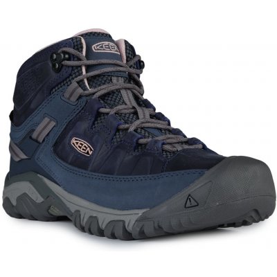 Keen Targhee III Mid WP W vintage indigo/peachy modrá – Zboží Mobilmania