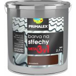 PRIMALEX barva na střechy Metal 3v1 2,5L červenohnědá – Hledejceny.cz
