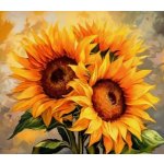 Norimpex Diamantové malování Slunečnice 30 x 40 cm – Sleviste.cz