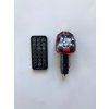 Auto antény FM Modulátor s Bluetooth, 2xUSB, 12/24V, červený