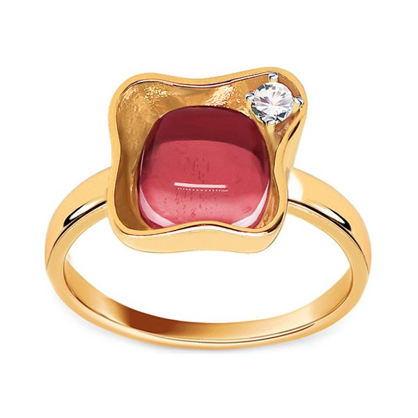iZlato Forever Zlatý prsten s růžovým turmalínem z kolekce Ball Season  IZ20664 od 7 664 Kč - Heureka.cz