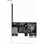 Startech 1-Port Gigabit PCIe Network Adapter Card, TAA Compliant - Síťový adaptér - PCI Express x1 nízký profil - Gigabit Ethernet x 1 - černá - kompatibilní s TAA – Zboží Živě
