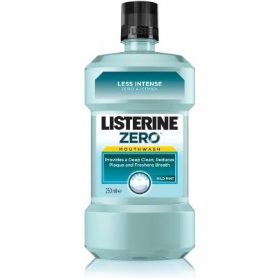 Listerine ústní voda Zero cool mint 250 ml – Zbozi.Blesk.cz