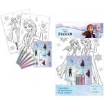 Set samolepky 120ks   omalovánky Frozen Ledové Království – Hledejceny.cz