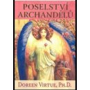 Kniha Poselství Archandělů -- kniha a 45 karet - Doreen Virtue