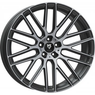 Mbdesign KV4 10x22 5x112 ET30 grey matt polished | Zboží Auto