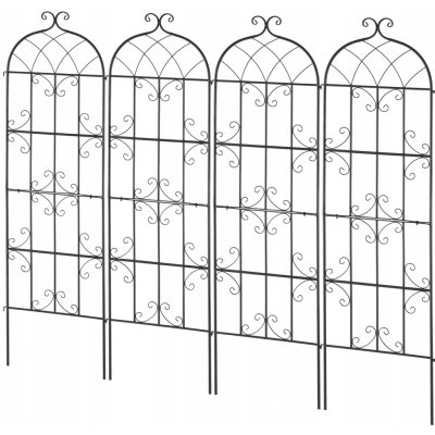 Pergola kovová SucceBuy s mřížkou, 180 cm – Hledejceny.cz