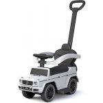 BABY MIX s vodící tyčí Mercedes Benz G-Class bílé – Sleviste.cz