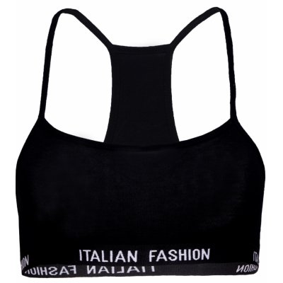 Italian Fashion dívčí podprsenka Nikola s úzkými ramínky černá – Hledejceny.cz