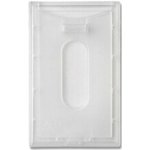 Visačka z tvrdého plastu - 88 × 55 mm, zavěšení na výšku – Zboží Dáma