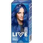 Schwarzkopf Live Ultra Brights or Pastel barva na vlasy 095 Electric Blue – Zboží Mobilmania