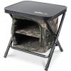 Rybářská sedačka a lehátko Nash Stolek Bank Life Bedside Station Camo Large