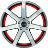 Alu kolo, lité kolo Corspeed Challenge 9x20 5x120 ET40 gunmetal polished trim red