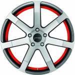 Corspeed Challenge 8,5x19 5x120 ET38 gunmetal polished trim red