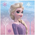 Procos papírové ubrousky Frozen 2 Elsa 33x33cm – Zboží Mobilmania