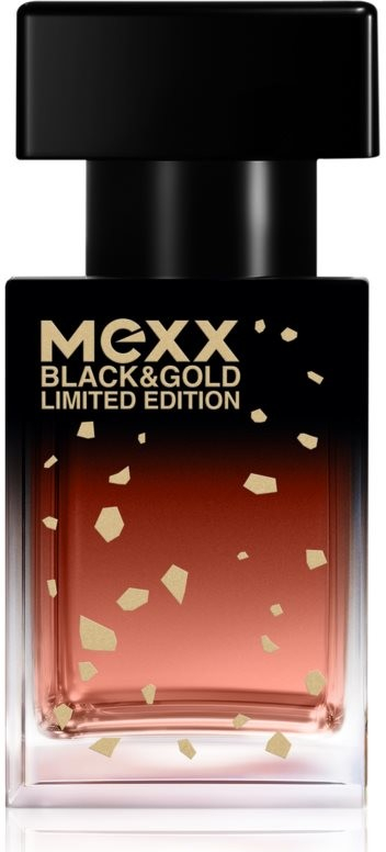 Mexx Black & Gold Limited Edition toaletní voda dámská 15 ml