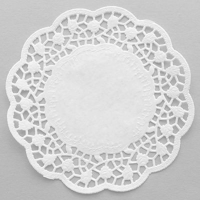 Dekorativní krajky kulaté Ø 24 cm [100 ks] (72324) – Zboží Mobilmania