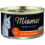 Miamor Feine Filets tuňák & křepelčí vejce jelly 100 g – Hledejceny.cz