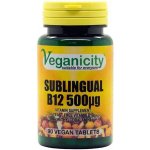 Veganicity Vitamín B12 50 µg metylkobalamin 90 tablet – Hledejceny.cz