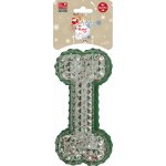 Hračka Dog Fantasy Winter Tale kost gumová pískací 15cm – Hledejceny.cz