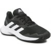 Dámské tenisové boty adidas CourtJam Control W GX6421 Černá / Bílá / Stříbrná