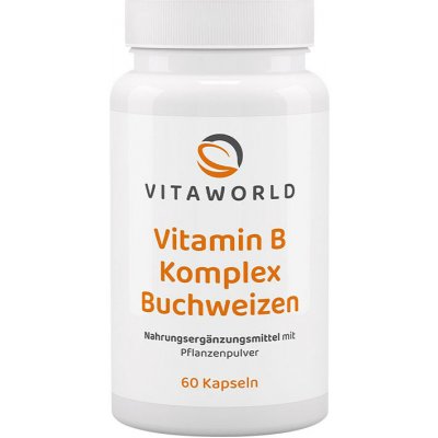 Vitaworld Vitamin B Complex Buckwheat 60 kapslí – Hledejceny.cz