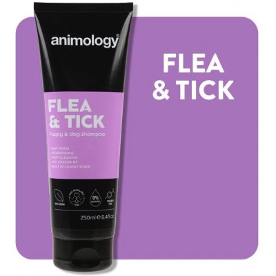 Animology Flea & Tick antiparazitní šampon pro psy 250 ml – HobbyKompas.cz