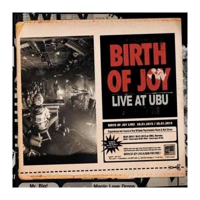 Birth Of Joy - Live at Ubu CD – Hledejceny.cz