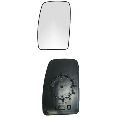 SKLO / VLOŽKA ZRCÁTKA S DRŽÁKEM LEVÉ RENAULT MASTER, 01.04-12.06, RENAULT MASTER, 01.07-01.10, OPEL MOVANO, 07.07-01.10, NISSAN INTERSTAR (X70), 01.07 POLCAR | Zboží Auto