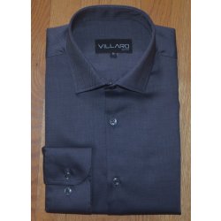 Villaro by MMER pánská košile dlouhý rukáv slim fit J136