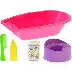 Mikrotrading Vanička Baby set 40 cm s doplňky – Zbozi.Blesk.cz