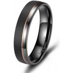 Marrya Snubní prsten BLACK TITANIUM BT 04P – Zboží Dáma