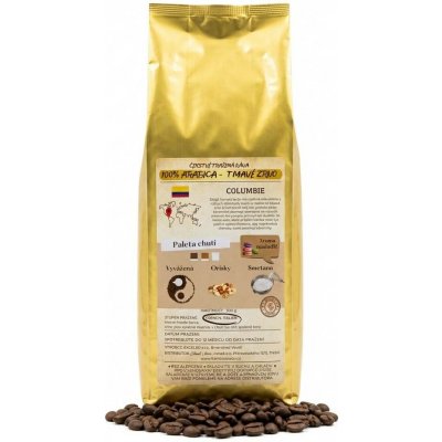 Golden Coffee Columbie 100% Arabika alacaffé zrnková 0,5 kg – Hledejceny.cz