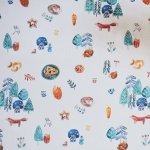 Bella Rose Vánoční balicí papír Ponožky A1 - 3 archy, multi barva, papír – Hledejceny.cz