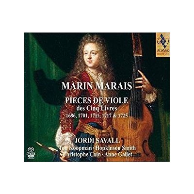 Jordi Savall, Ton Koopman, Hopkinson Smith, Christophe Coin, Anne Gallet - Marin Marais - Pieces De Viole Des Cinq Livres 1686, 1701, 1711, 1717 & 1725 – Sleviste.cz