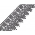 Prima-obchod Vzdušná krajka šíře 70 mm, barva 7 šedá tmavá – Zbozi.Blesk.cz