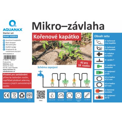 Aquanax AQQ016 Starter set – Zboží Mobilmania