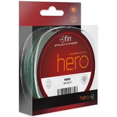 Delphin Šňůra HERO zelená 117m 0,12mm 18lb – Zboží Dáma